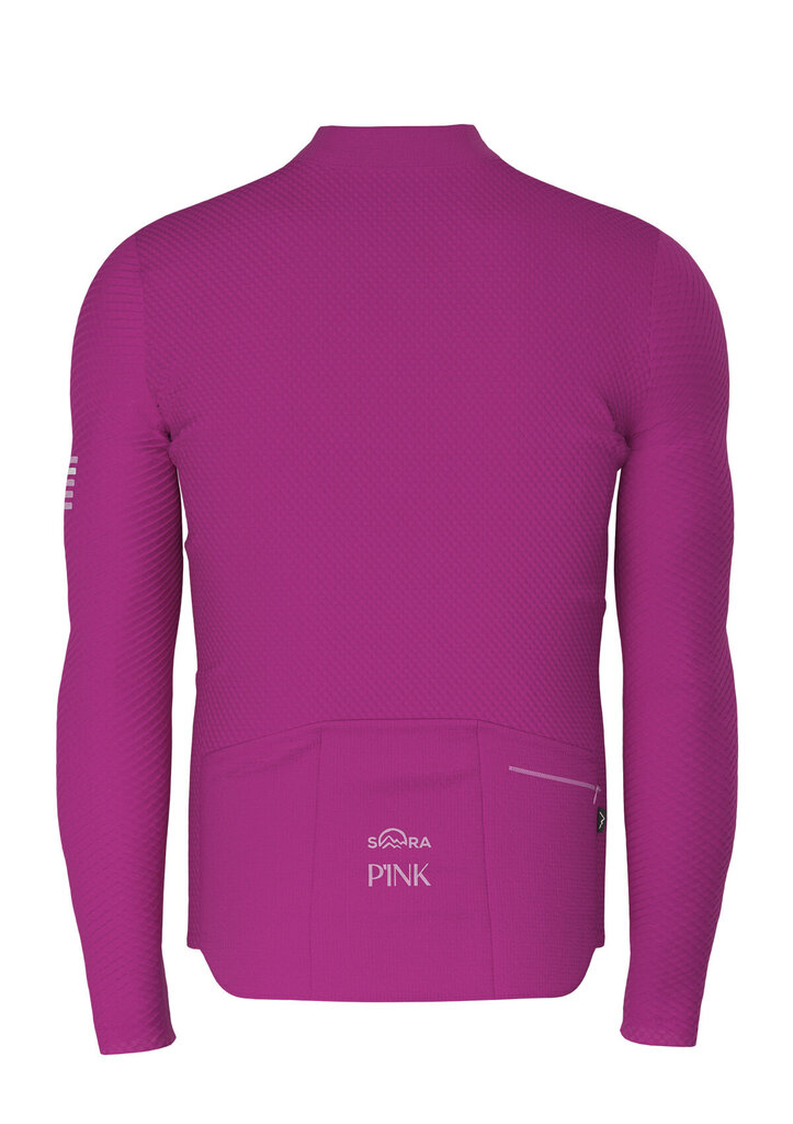 Riteņbraukšanas T-krekls ar garām piedurknēm Pink Boost+ 2.0 цена и информация | Velo apģērbs | 220.lv