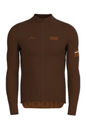 Футболка велосипедиста с длинными рукавами Brown Boost+ 2.0 цена и информация | Одежда для велосипедистов | 220.lv