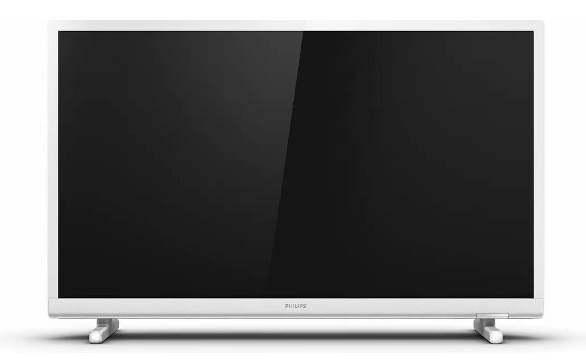 Televizors Philips 24", LED LCD, HD, feet apart, white - TV cena un informācija | Televizori | 220.lv