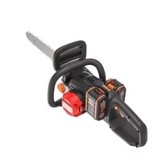 WORX WG385E chainsaw 40 cm 2x 20V 4,0Ah Black, Orange cena un informācija | Worx Mājai un remontam | 220.lv