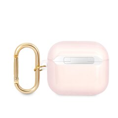 Guess TPU AirPods 3 Pink цена и информация | Аксессуары для наушников | 220.lv