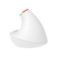 Wireless Vertical Mouse Delux M618C 2.4G 1600DPI RGB (white) cena un informācija | Peles | 220.lv