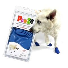 Носки для собак Pawz, Размер М, синие, 12 шт. цена и информация | Средства по уходу за животными | 220.lv