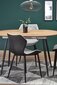Izvelkamais galds Halmar Colorado, brūns/melns cena un informācija | Virtuves galdi, ēdamgaldi | 220.lv