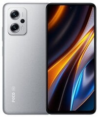 Xiaomi Poco X4 GT 8/128GB Dual SIM MZB0C0YEU Silver цена и информация | Мобильные телефоны | 220.lv