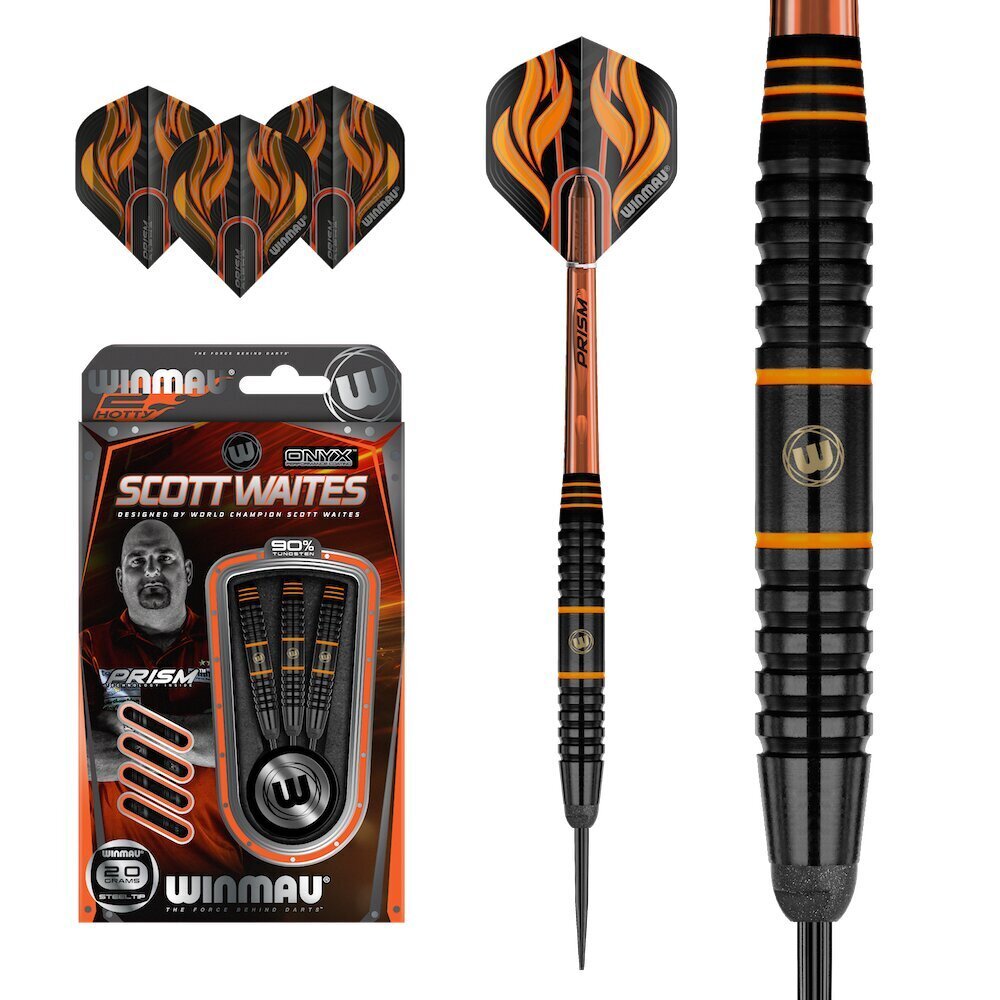 Šautriņas Winmau Scott Waites, 18/20 g cena un informācija | Šautriņmešana, dārts | 220.lv