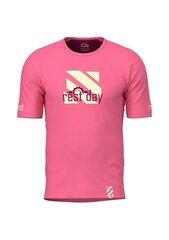 Vasaras T-krekls Rest Day - Pink Casual цена и информация | Мужские футболки | 220.lv