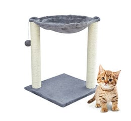 Когтеточка для кошек с гамаком, 50 см. цена и информация | Когтеточки | 220.lv