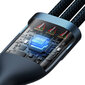Baseus Flash Series, USB-C/Micro USB/Lightning, 1.2 m cena un informācija | Kabeļi un vadi | 220.lv