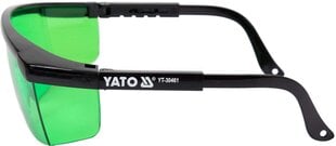 Защитные очки для работы с лазерами, зеленые Yato (YT-30461) цена и информация | Защита головы | 220.lv
