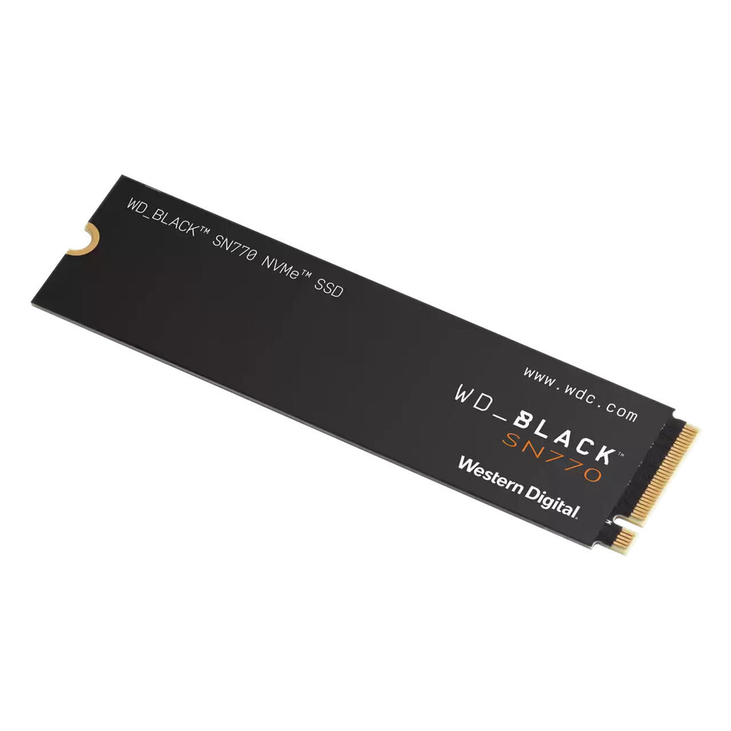 WD_BLACK SN770 WDS100T3X0E 1 TB - PCI Express 4.0 x4 (NVMe) cena un informācija | Iekšējie cietie diski (HDD, SSD, Hybrid) | 220.lv