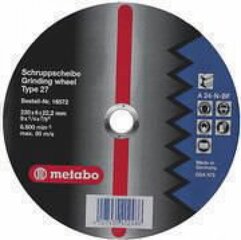 Metāla slīpēšanas disks Metabo cena un informācija | Slīpmašīnas | 220.lv