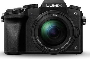 Panasonic DMC-G7M + Lumix G Vario 12-60 mm cena un informācija | Digitālās fotokameras | 220.lv