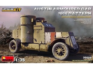 Līmējams modelis MiniArt Austin Armoured Car 1918 Pattern. British Service. Western Front . Interior Kit 1/35 цена и информация | Склеиваемые модели | 220.lv