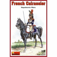 Līmējams modelis MiniArt 16015 French Cuirassier. Napoleonic Wars. 1/16 цена и информация | Склеиваемые модели | 220.lv