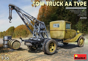 Līmējams modelis MiniArt 35351 Tow Truck AA Type 1/35 cena un informācija | Līmējamie modeļi | 220.lv