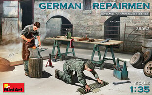 Сборная модель MiniArt - German Repairmen, 1/35, 35353 цена и информация | Склеиваемые модели | 220.lv