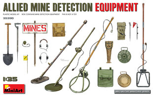 Līmējams modelis MiniArt 35390 Allied Mine Detection Equipment 1/35 cena un informācija | Līmējamie modeļi | 220.lv