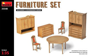 Līmējams modelis MiniArt 35548 Furniture Set 1/35 cena un informācija | Līmējamie modeļ | 220.lv
