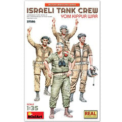 Līmējams modelis MiniArt 37086 Israeli Tank Crew. Yom Kippur War 1/35 цена и информация | Склеиваемые модели | 220.lv