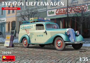 Līmējams modelis MiniArt 38040 Typ 170V Lieferwagen 1/35 cena un informācija | Līmējamie modeļi | 220.lv