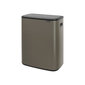 Atkritumu tvertne Bo Touch bin, 60L, Platinum cena un informācija | Miskastes | 220.lv