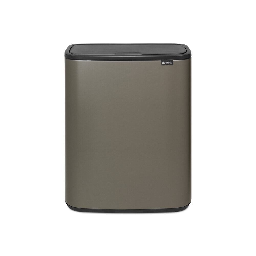 Atkritumu tvertne Bo Touch bin, 60L, Platinum cena un informācija | Miskastes | 220.lv