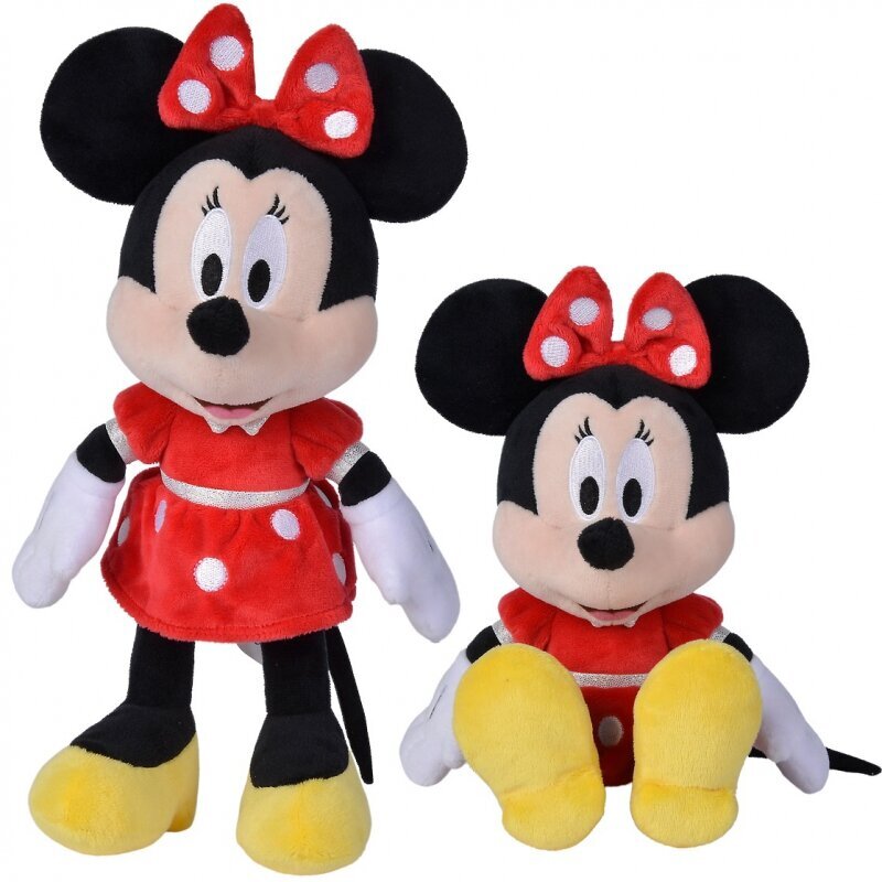 Plīša rotaļlieta - Minnie Mouse Simba Disney, 25 cm cena un informācija | Mīkstās (plīša) rotaļlietas | 220.lv