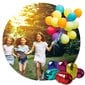 Hēlija gāzes balons, 0.42m3, + baloni 50gab., un lente 60m., 0.42m3 cena un informācija | Baloni | 220.lv