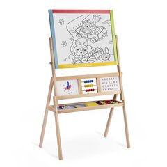 Большая магнитная доска для рисования с часами 105 x 67 x 38 cm цена и информация | Развивающие игрушки | 220.lv