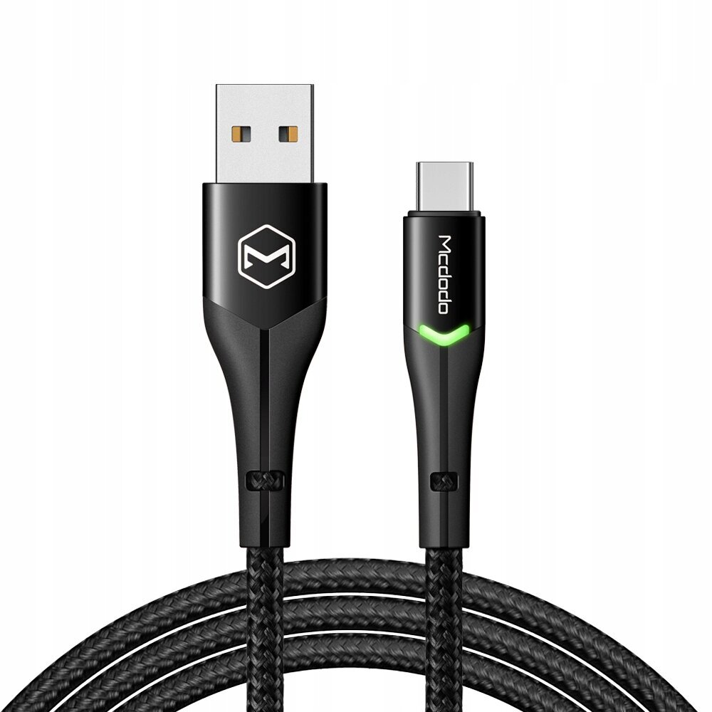 Mcdodo tālruņa kabelis, USB-C, ātrgaitas, USB-C, LED, QC 4.0, 1 m , CA-7960 cena un informācija | Savienotājkabeļi | 220.lv