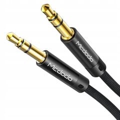 McDodo audio kabelis AUX Mini Jack 3.5mm OPLOT 1.2m CA-6640 цена и информация | Кабели для телефонов | 220.lv