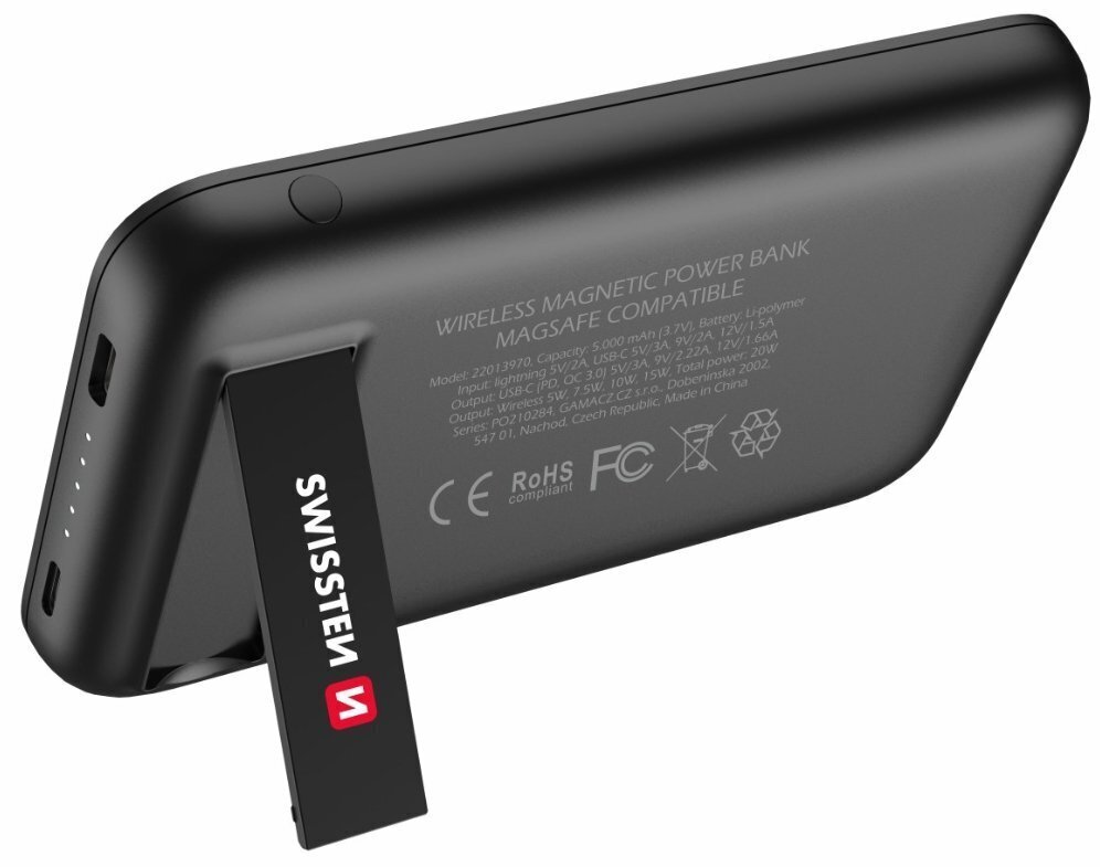 Swissten Power Banka Uzlādes batereja priekš Apple iPhone 12 / 12 PRO / 12 PRO MAX / 13 / 13mini / 13 PRO MAX / 5000mAh цена и информация | Lādētāji-akumulatori (Power bank) | 220.lv