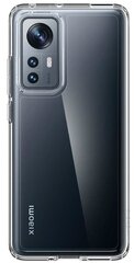 Mocco Ultra Back Case 1 mm Aizmugurējais Silikona Apvalks Priekš Xiaomi 12 5G / 12X 5G Caurspīdīgs cena un informācija | Telefonu vāciņi, maciņi | 220.lv
