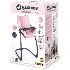 Стульчик для кормления кукол 3 в 1 Maxi Cosi Quinny, розовый цена и информация | Игрушки для девочек | 220.lv