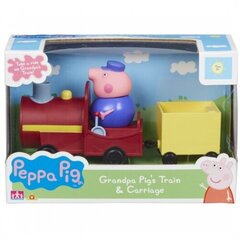 Character Options - Peppa Pig Grandpa Pig s Train & Carriage (English) цена и информация | Игрушки для девочек | 220.lv