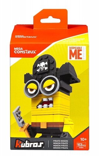 Figūriņa Mega Bloks - Collectors Kubros Pirate Minion / from Assort cena un informācija | Konstruktori | 220.lv