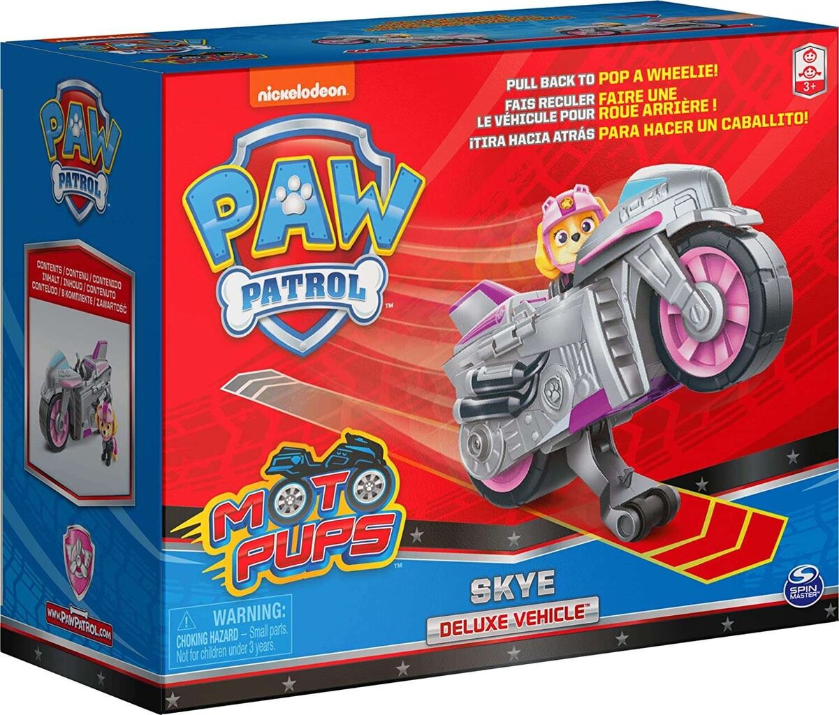 Figūriņa Spin Master - Paw Patrol Moto Pups Skye Deluxe цена и информация | Rotaļlietas zēniem | 220.lv