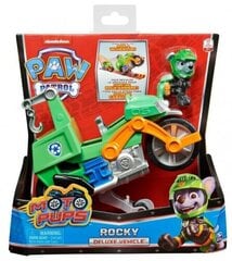 Motocikls Spin Master - Paw Patrol Moto Pups Rocky / from Assort цена и информация | Конструктор автомобилей игрушки для мальчиков | 220.lv