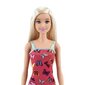 Lelle Mattel - Barbie Blonde Hair Butterfly Print Pink and Blue Dress / from Assort cena un informācija | Rotaļlietas meitenēm | 220.lv