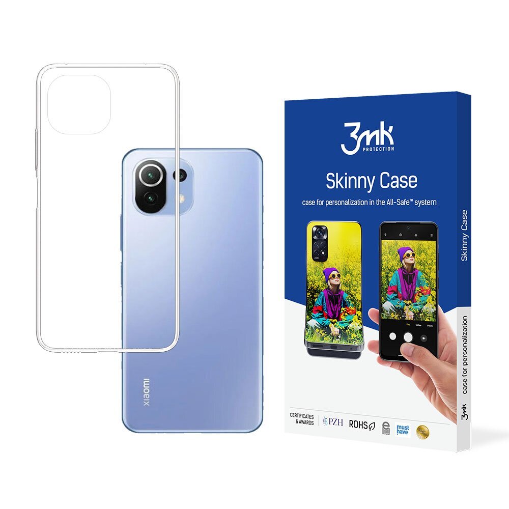 Xiaomi Mi 11 Lite 4G/5G/11 Lite 5G NE - 3mk Skinny Case cena un informācija | Telefonu vāciņi, maciņi | 220.lv