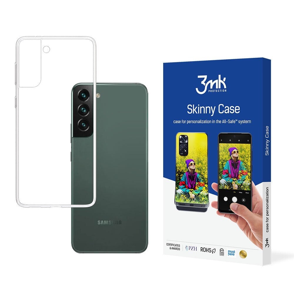 Samsung Galaxy S22+ 5G - 3mk Skinny Case cena un informācija | Telefonu vāciņi, maciņi | 220.lv
