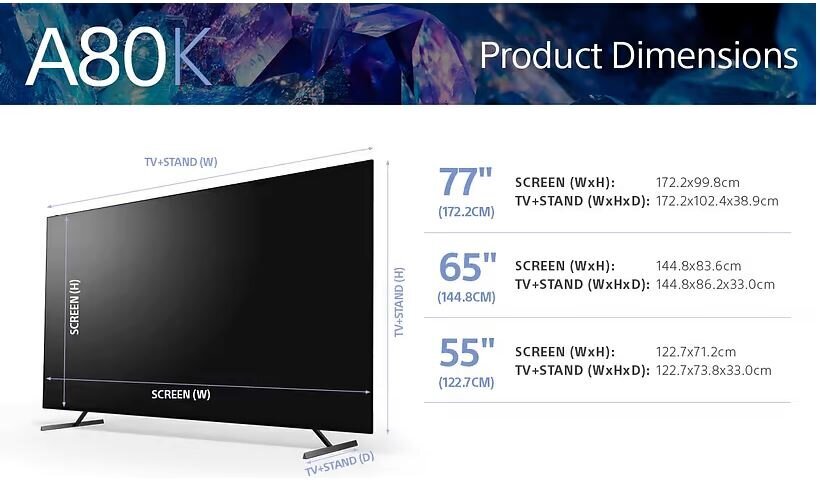 Sony XR77A83KAEP цена и информация | Televizori | 220.lv