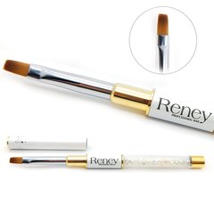 Plakanā želejas ota, Reney Pro Flat AN04, 3,5 mm * 9 mm. цена и информация | Средства для маникюра и педикюра | 220.lv