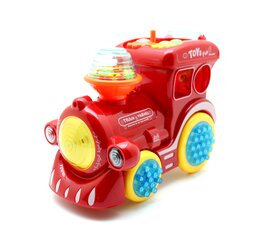 Музыкальная игрушка Поезд со звуковыми и световыми эффектами цена и информация | Игрушки для малышей | 220.lv