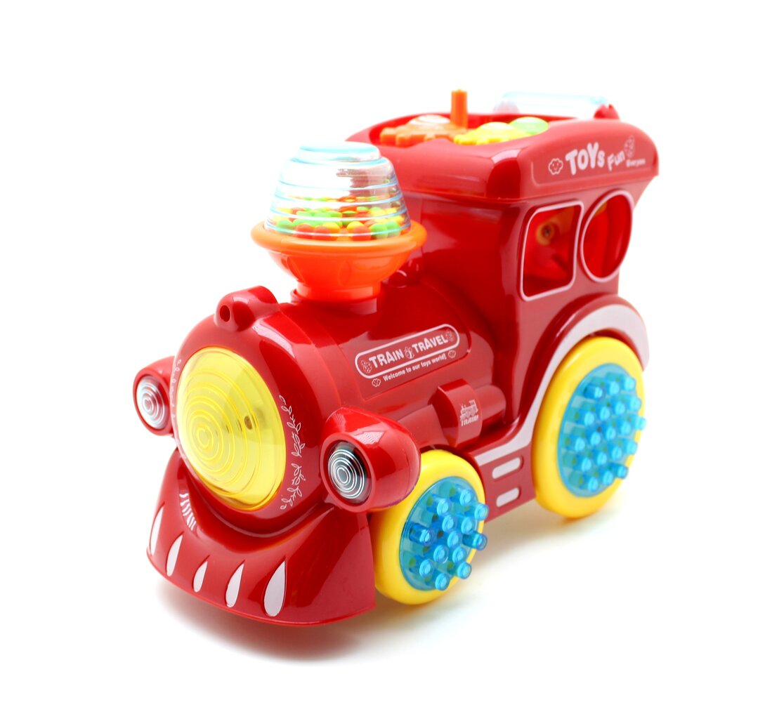 Muzikāla rotaļlieta Vilciens ar skaņas un gaismas efektiem cena un informācija | Rotaļlietas zīdaiņiem | 220.lv