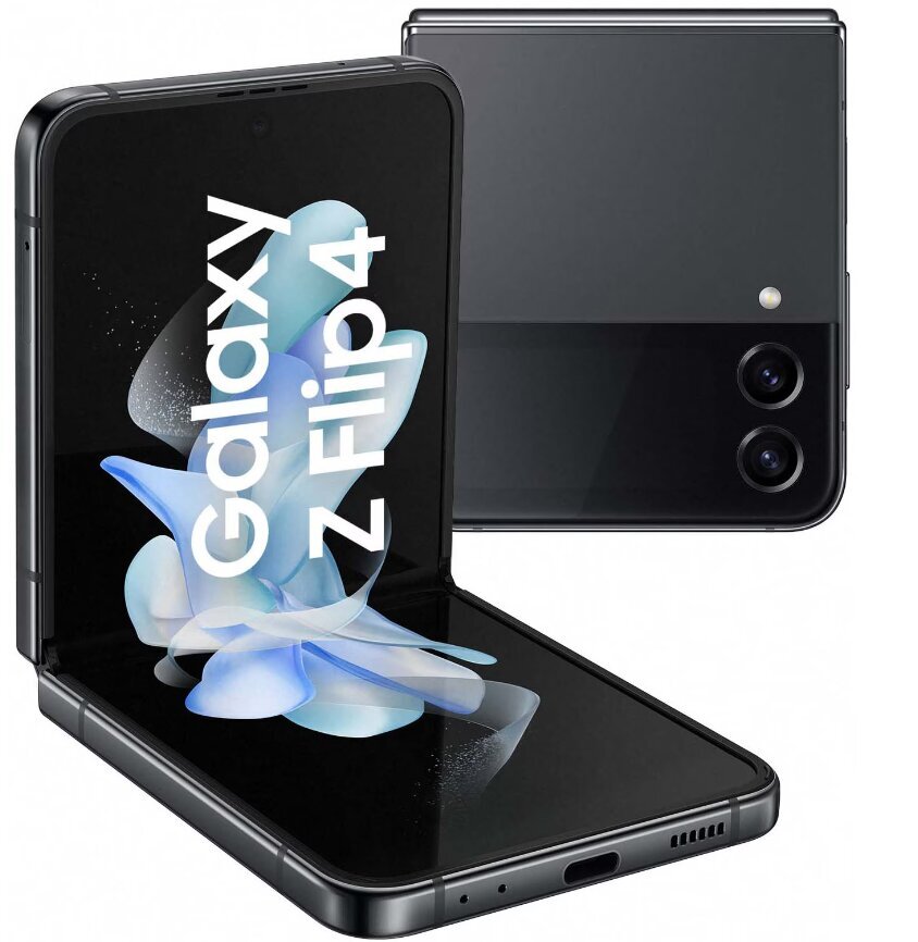 Samsung Galaxy Flip4 5G 8/128GB SM-F721BZAGEUE Graphite cena un informācija | Mobilie telefoni | 220.lv