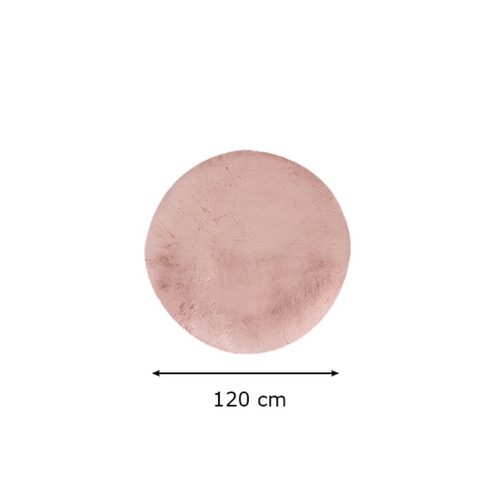 Paklājs Heaven rozā Ø120 cm cena un informācija | Paklāji | 220.lv