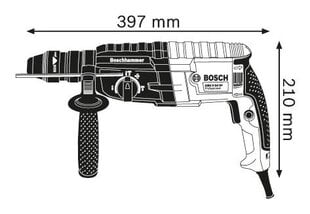 Elektriskais perforators Bosch GBH 2-24 DFR Professional цена и информация | Перфораторы | 220.lv