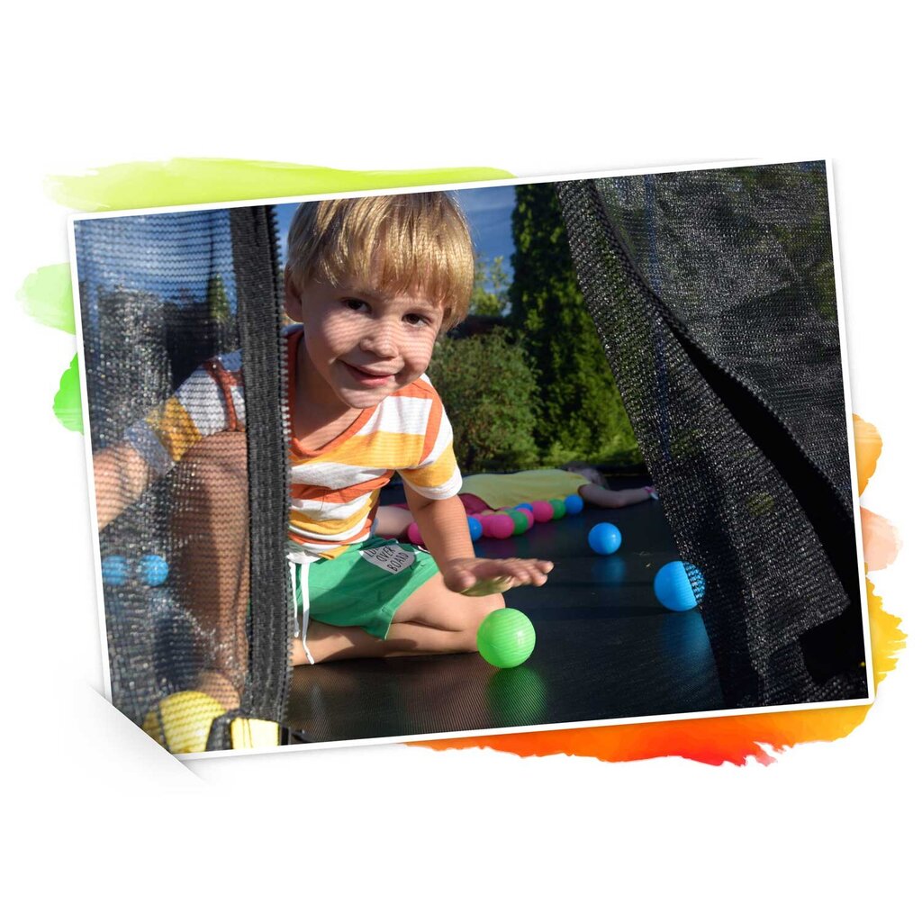 Dārza batuts bērniem, 140 cm 4,5 pēdas, Neo-Sport cena un informācija | Batuti | 220.lv